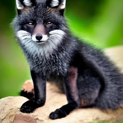 Image similar to black fox