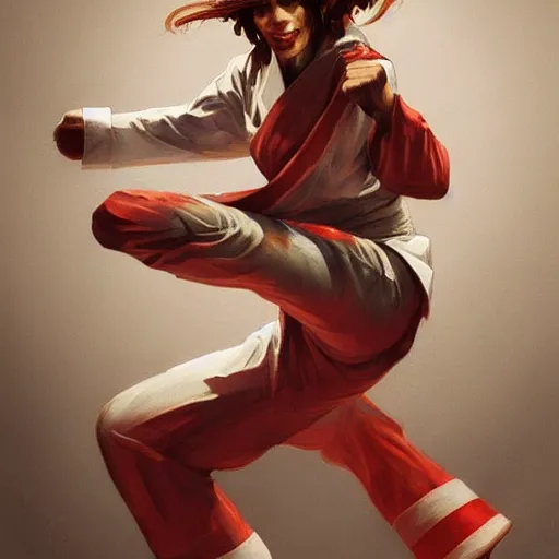 Karate Poses to Possibly go from | Process Blog - Jes Stephens