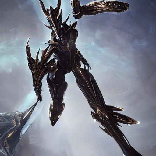 Image similar to high quality bug pov of a beautiful and stunning giant valkyr warframe, doing an elegant pose high above you, a giant warframe paw looms over you, about to step on you, unaware of your existence, slick elegant design, sharp claws, detailed shot legs-up, highly detailed art, epic cinematic shot, realistic, professional digital art, high end digital art, furry art, DeviantArt, artstation, Furaffinity, 8k HD render, epic lighting, depth of field