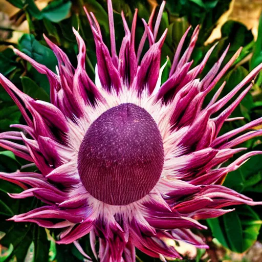 Prompt: an HD photograph of Protea