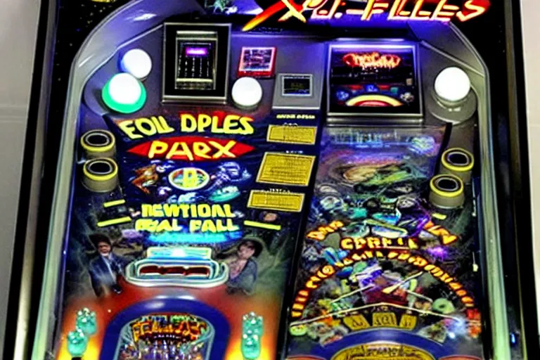 Image similar to X-Files pinball machine