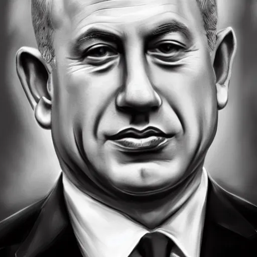 Image similar to benjamin netanyahu picture, photorealistic, detailed, photograph