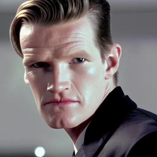 Image similar to Matt Smith as the T1000