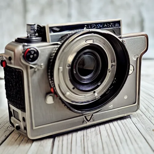 Image similar to an ironman vintage film camera