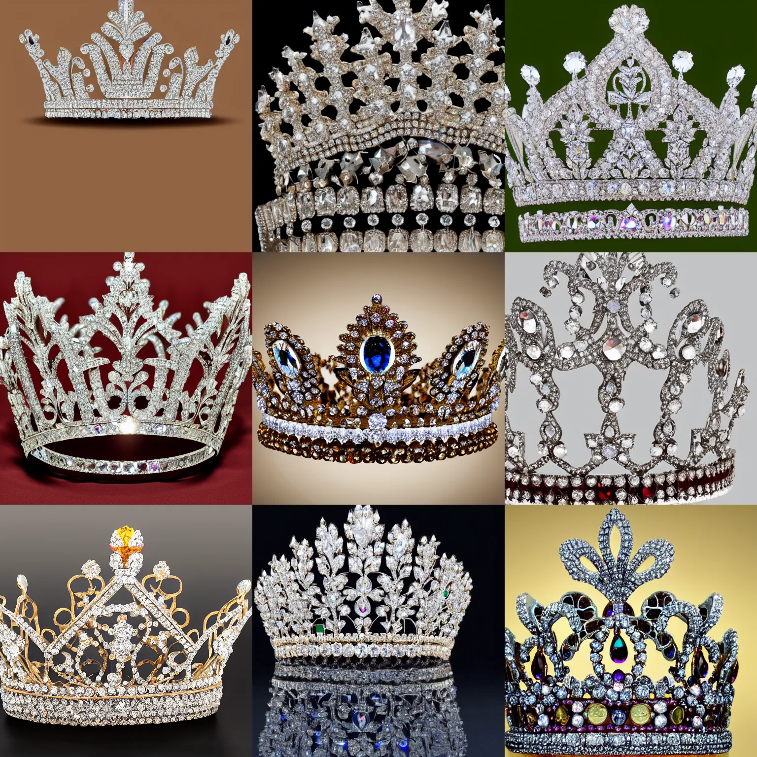 Prompt: A jeweled crown