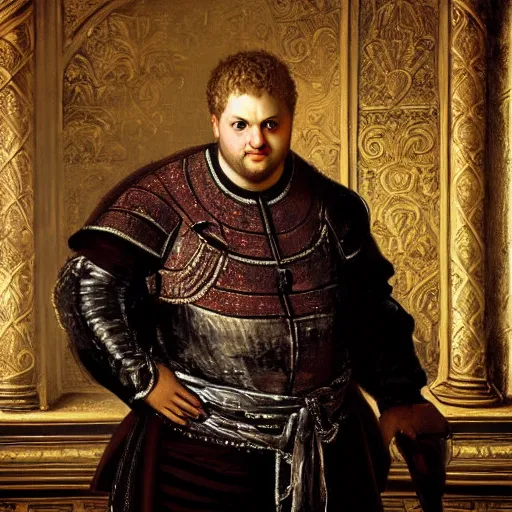 Image similar to A 17th century Baroque Painting of Emperor Nero, portrait of Emperor Nero, grainy, realistic, very realistic, hyperrealistic, highly detailed, very detailed, extremely detailed, very neat, very epic, very cool, detailed, trending on artstation