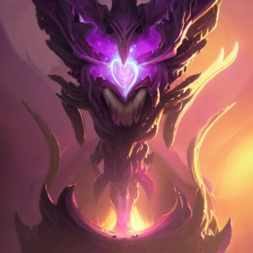 Image similar to arcane style void creature, violet spike smoke, bright art masterpiece artstation. 8k, sharp high quality artwork in style of Jose Daniel Cabrera Pena and Greg Rutkowski, concept art by Tooth Wu, blizzard warcraft artwork, hearthstone card game artwork, violet flower, violet flower, violet flower, portal