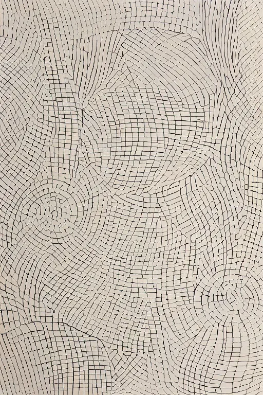 Prompt: minimalist organic circular shape paper cut flat collage in the style of Matisse and negative space in muted sepia Colors on crisp white copy paper with negative spaces, ultra-hd , modern art style, renderman