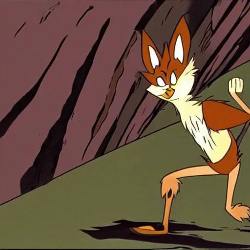 Prompt: wile e. coyote, studio ghibli