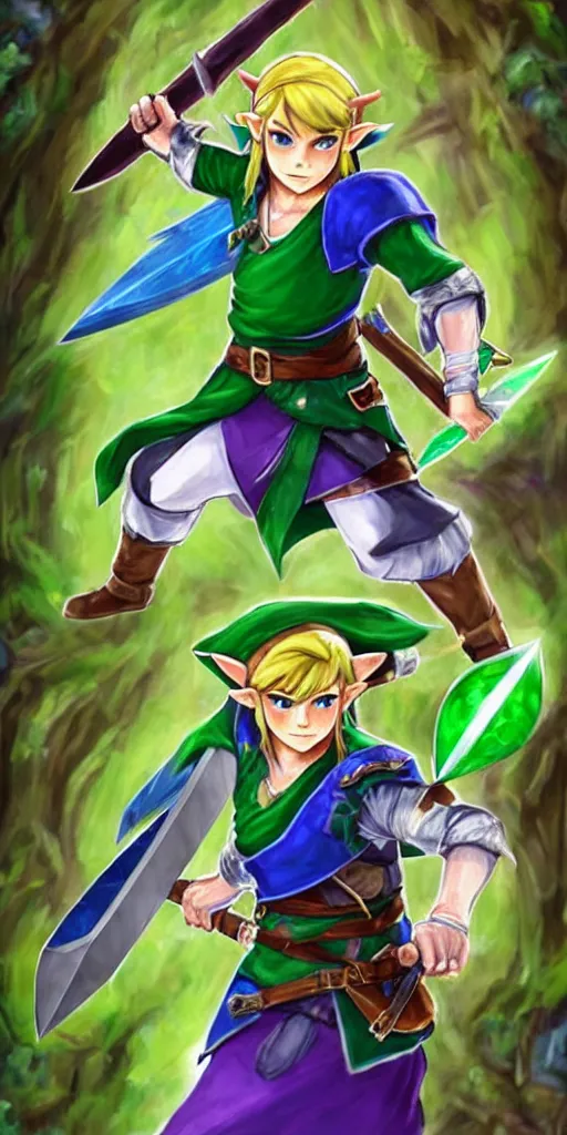 Link The Hero of Time Legend of Zelda Fan Art by 2dForever