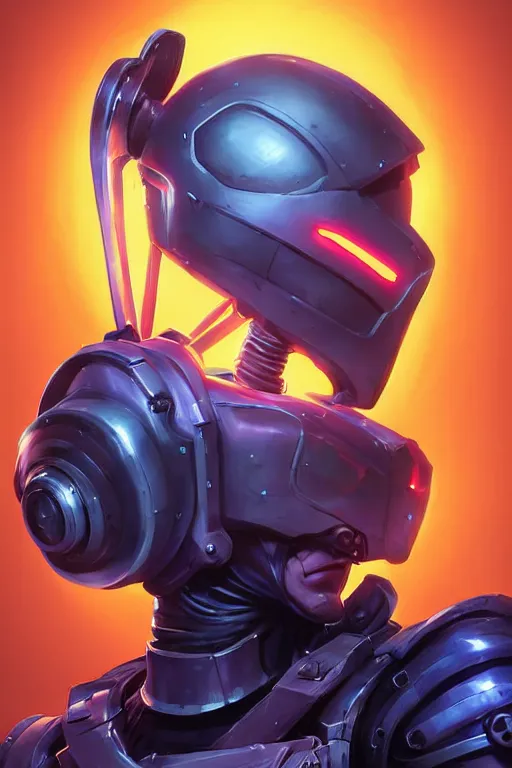 Image similar to epic mask helmet robot ninja portrait stylized as fornite style game design fanart by concept artist gervasio canda, behance hd by jesper ejsing, by rhads, makoto shinkai and lois van baarle, ilya kuvshinov, rossdraws global illumination radiating a glowing aura global illumination ray tracing hdr render in unreal engine 5