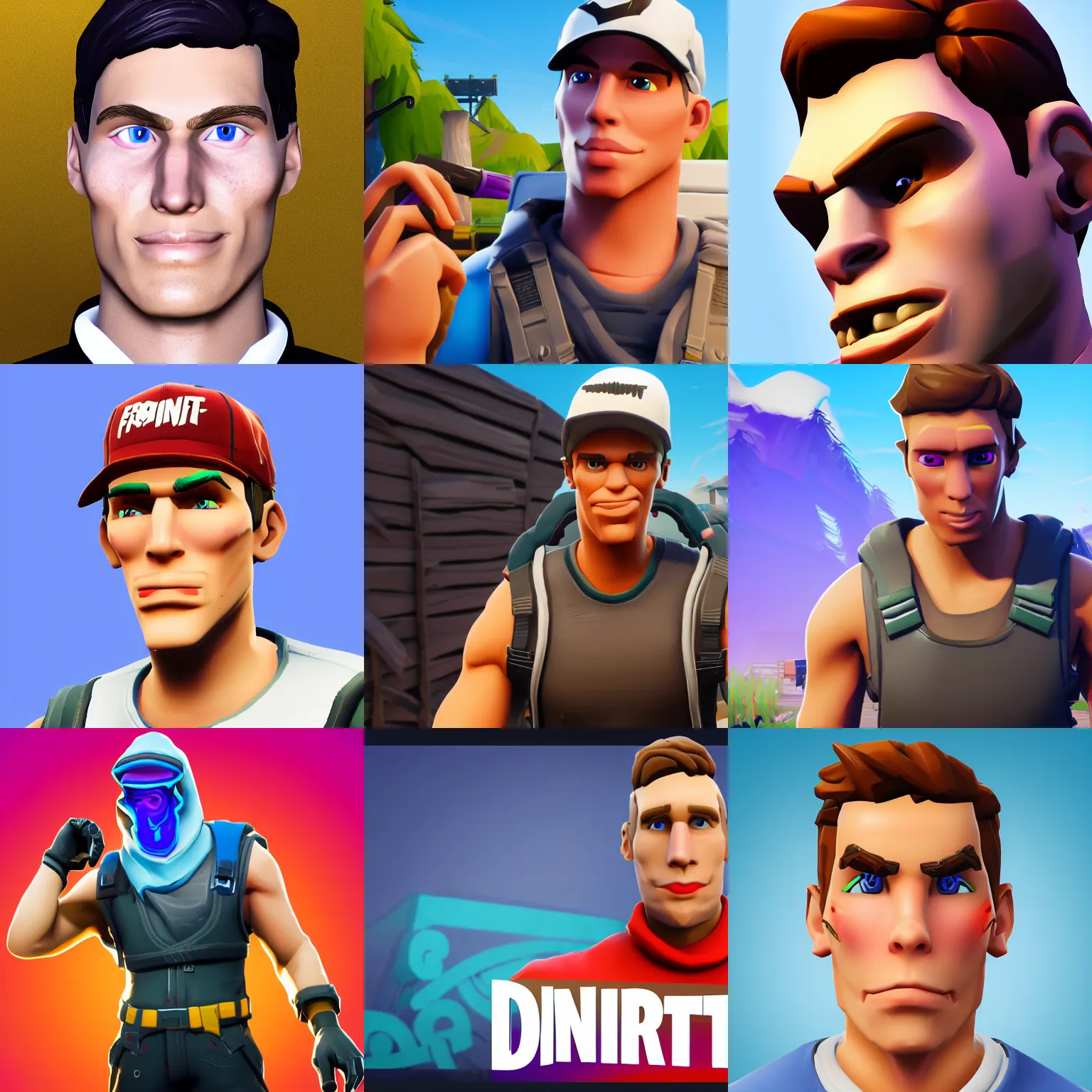 portrait of jerma985 in fortnite, gaming, detailed, 4k | Stable ...