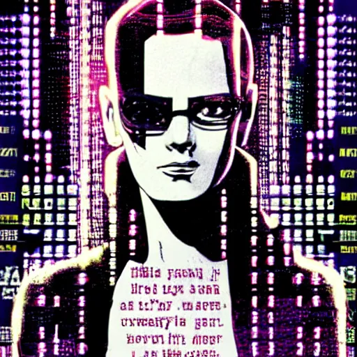 Prompt: Molly Millions, novels written by William Gibson, the cyberpunk woman in Neuromancer