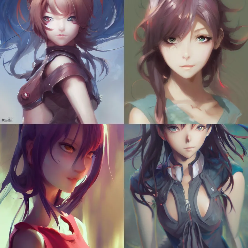 Prompt: anime girl, made by Stanley Artgerm Lau, WLOP, Rossdraws, James Jean, Andrei Riabovitchev, Marc Simonetti, Yoshitaka Amano, ArtStation, CGSociety