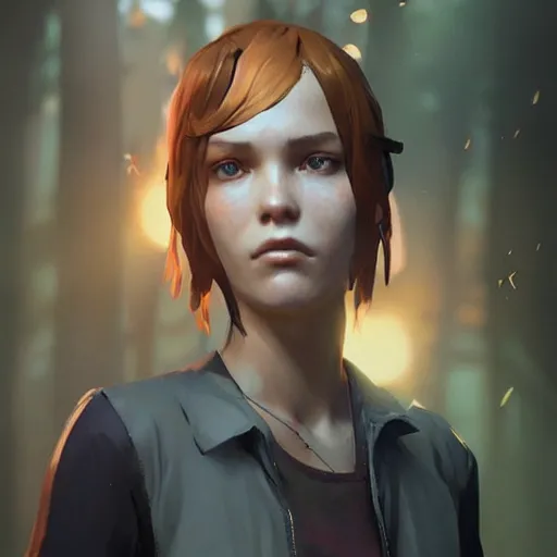 Image similar to jamie fox, style game square enix life is strange remake, trending on artstation, painted by greg rutkowski, render with game the last of us parte ii details