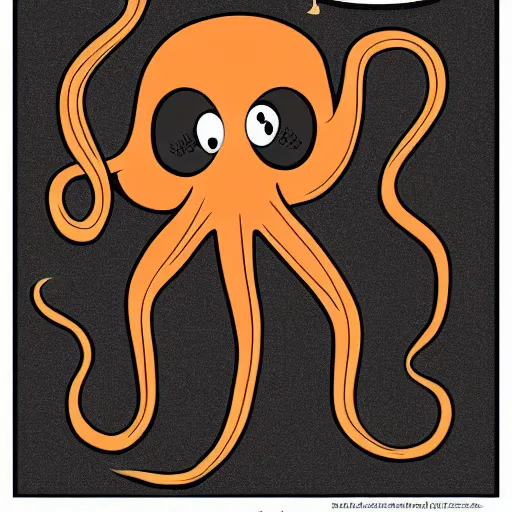 Image similar to highly detailed illustration of octopus holding hamburger, poster, symmetrical