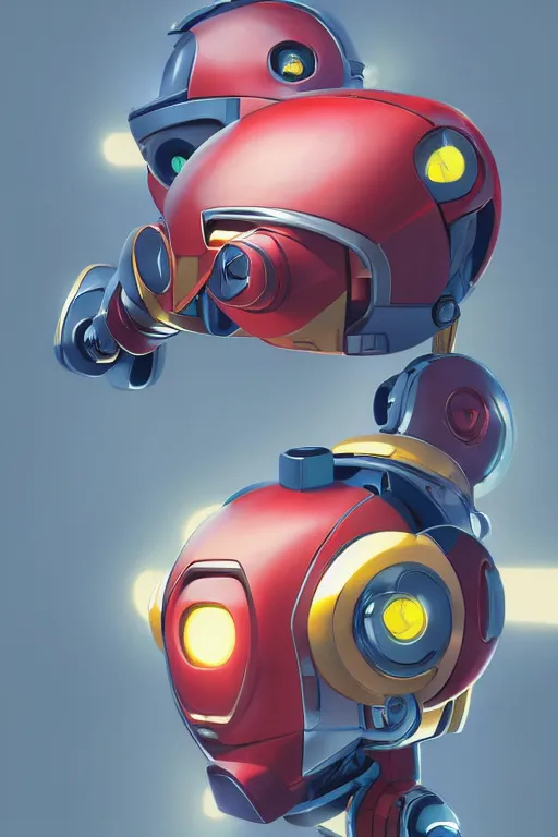 Image similar to metabots medabots medarotto medarot robot minimalist comics helmet mask neon cybereye, behance hd by jesper ejsing, by rhads, makoto shinkai and lois van baarle, ilya kuvshinov, rossdraws global illumination ray tracing hdr radiating a glowing aura