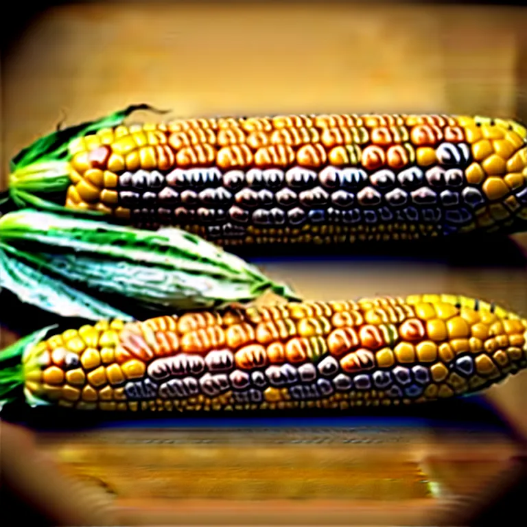 Image similar to corn in the sea vintage coutry style