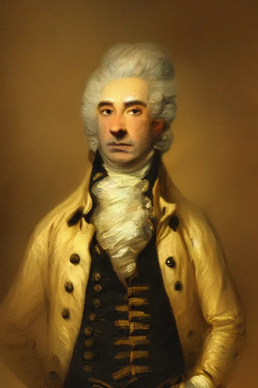 Image similar to a portrait of Joseph Joubert by Thomas Gainsborough, oil painting, masterpiece, old master, grand master, digital painting, concept art, smooth, sharp focus, illustration