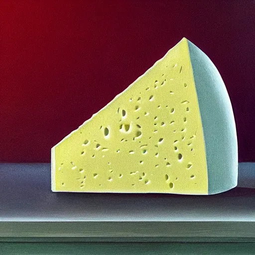 Prompt: a wedge of cheese winning the Green Award, badge, artstation hall of fame gallery, editors choice, #1 digital painting of all time, most beautiful image ever created, emotionally evocative, greatest art ever made, lifetime achievement magnum opus masterpiece, the most amazing breathtaking image with the deepest message ever painted, a thing of beauty beyond imagination or words