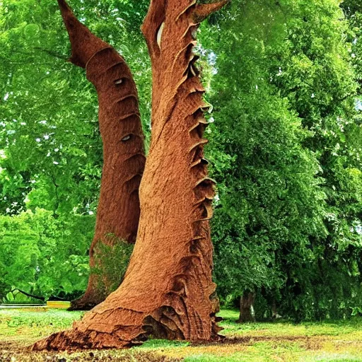 Image similar to a tornado tornado tree hybrid