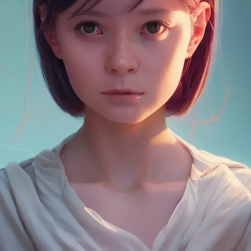 Prompt: portrait of android girl, highly detailed vfx portrait, unreal engine, sharp focus, smooth, greg rutkowski, loish, rhads, beeple, caspar david friedrich, makoto shinkai and lois van baarle, ilya kuvshinov, rossdraws, elegent, tom bagshaw, alphonse mucha, global illumination, detailed and intricate environment