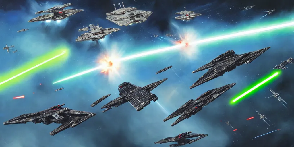 star wars space battle hd