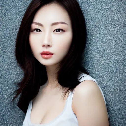 Prompt: the face of the most beautiful chinese woman in the world, realistic photo