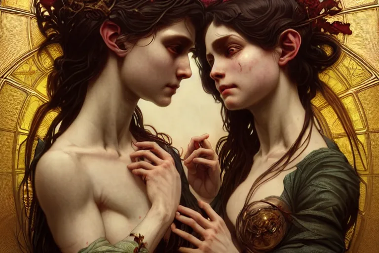 Image similar to ultra realistic, vykos, tzimisce, flesh, metamorphosis, vampire, sabbat, body horror, intricate details, eerie, highly detailed, octane render, 8 k, art by artgerm and alphonse mucha and greg rutkowski