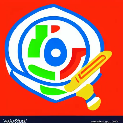 Image similar to a logo for the Wiktionary, corporate, clean, liked by children, vectorized