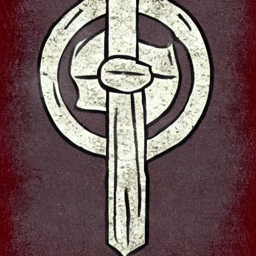 Image similar to flash art of a viking holding a shield