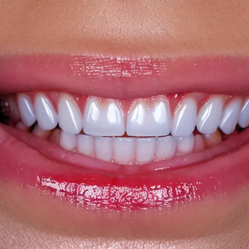 Image similar to crooked teeth