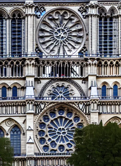 Prompt: contemporary notre dame by bjarke ingels group, modern architecture, 4 k, high detailed photography, 5 0 mm lens, depth of field, cinematic