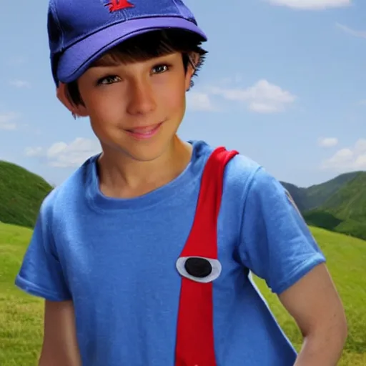 Prompt: real life ash Ketchum