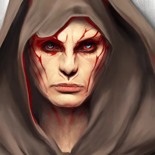 Image similar to a sith lord, trending on artstation, very realistic