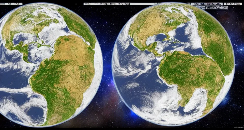 Image similar to planet earth texture map, rtx, realistic, 8 k