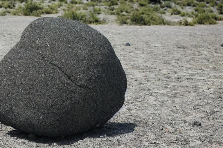 Prompt: its not a a rock, its a boulder