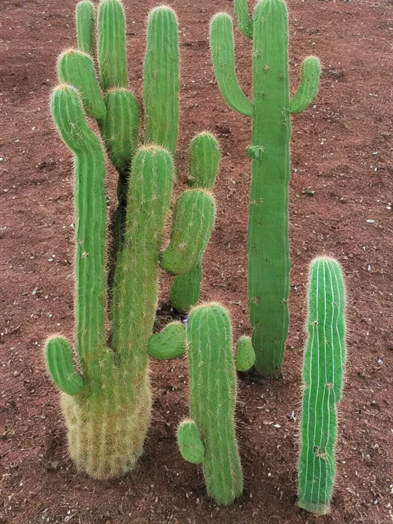 Image similar to a cactus with a beard