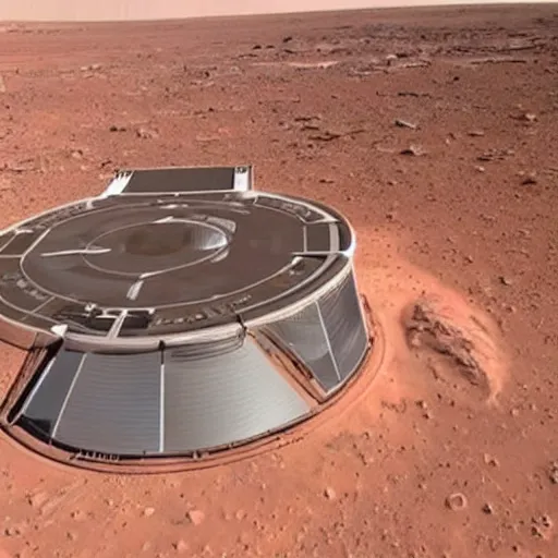 Prompt: Elon musk selfie and show his futuristic house on mars