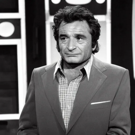 Image similar to A still of Peter Falk on Match Game '73