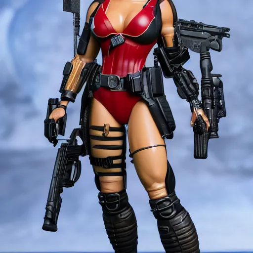 Image similar to the baroness from hasbro g. i joe, 8 k hyperdetailed, photo realistic