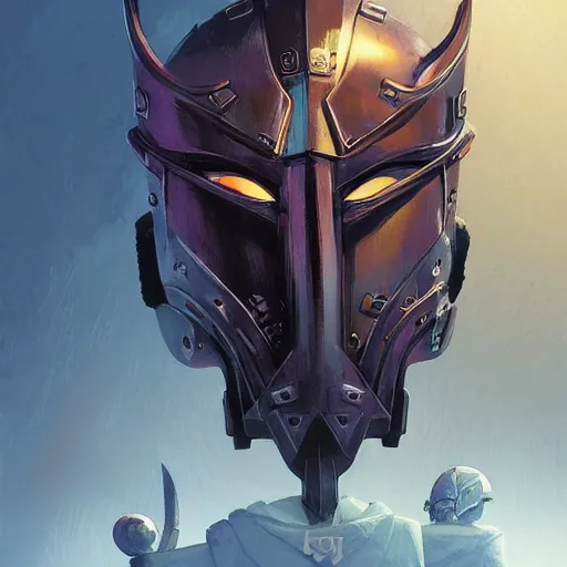 Image similar to cyberpunk viking helmet mask warrior goddess robot ninja fantasy, art gta 5 cover, official fanart behance hd artstation by jesper ejsing, by rhads, makoto shinkai and lois van baarle, ilya kuvshinov, ossdraws