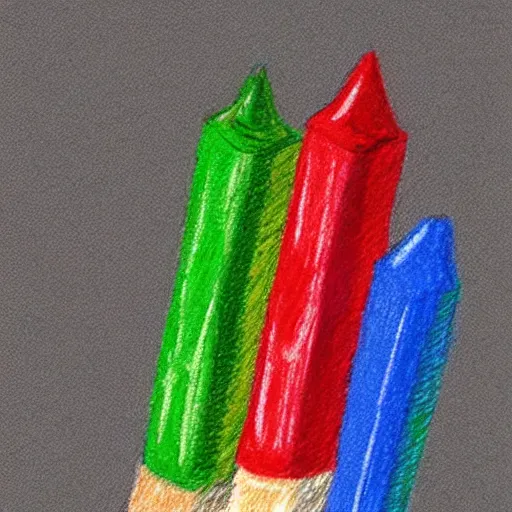 Image similar to really ugly crayon drawing