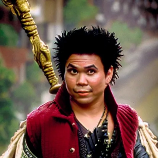 Image similar to rufio from hook if it was played by marc ruffalo