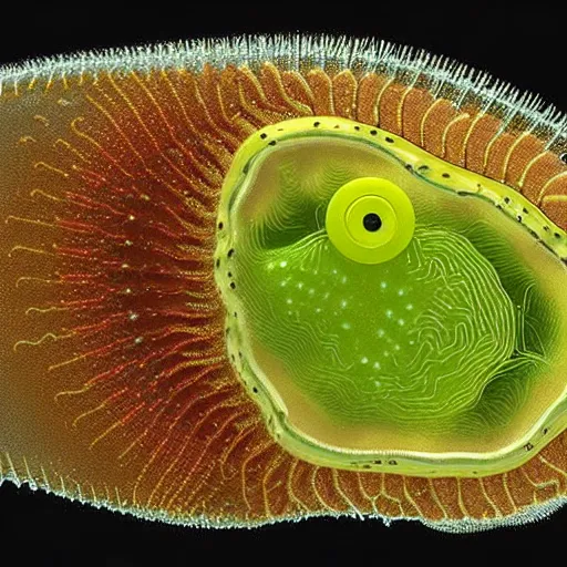 Prompt: exploded view of a rotifer weedwacker