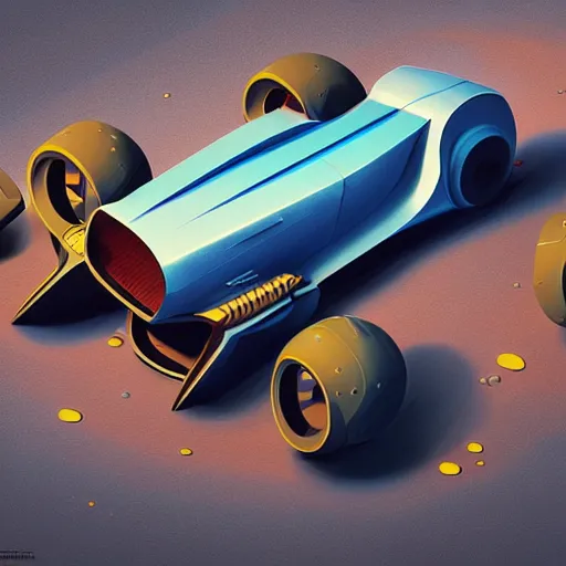 Image similar to isometric hotrod drag racer, extended front axle, large back wheels, concept art by petros afshar and christopher balaskas and marius borgeaud and kiliain eng, well proportioned, highly detailed