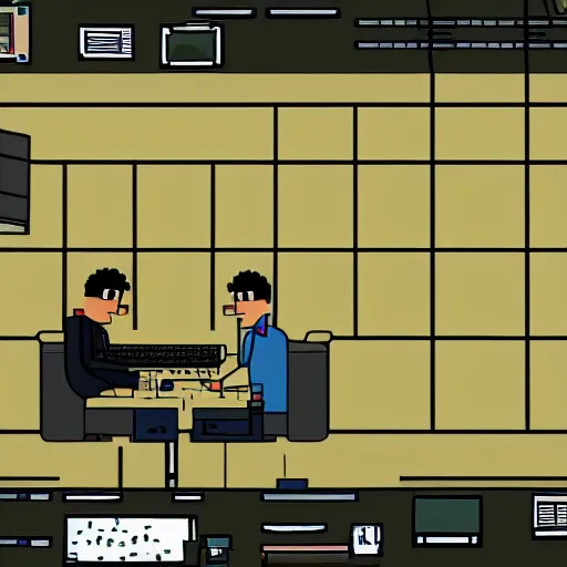 Prompt: A giant computer with a 404 error code, by Emiliano Ponzi, by Chris Ware, neogeo, criterion collection, 2d game art