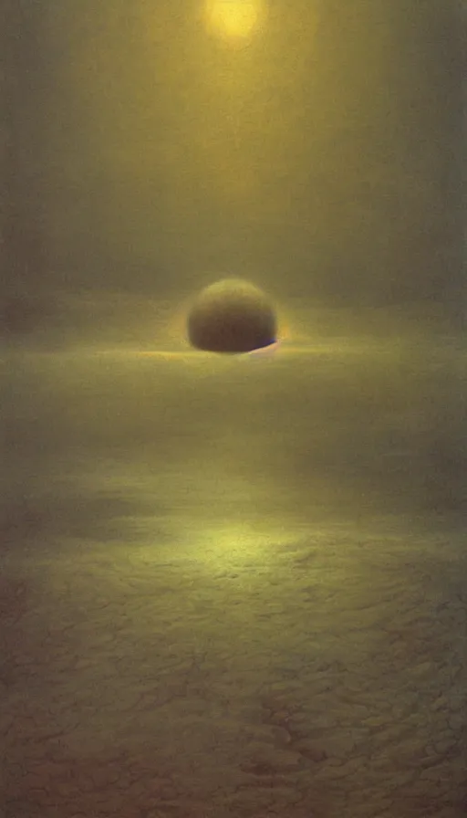 Prompt: the end of the world, by zdzisław beksinski