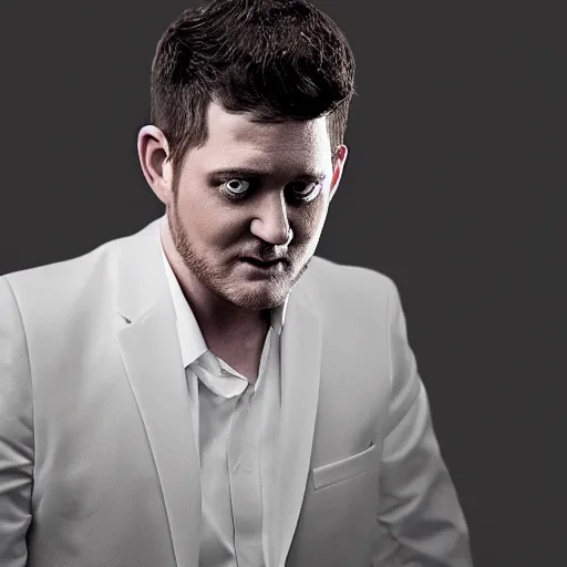 Prompt: hyperrealistic dslr film still of michael buble disguised a bubbles, bath, stunning 8 k octane comprehensive 3 d render, inspired by istvan sandorfi & greg rutkowski & unreal engine, perfect symmetry, dim volumetric cinematic lighting, extremely hyper - detailed, incredibly real lifelike attributes & flesh texture, intricate, masterpiece, artstation, stunning