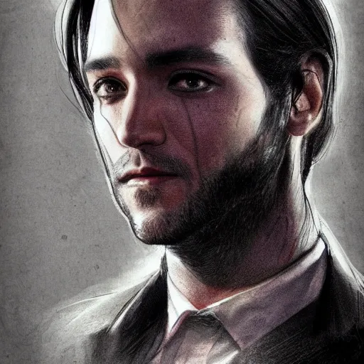 Image similar to a full body character concept art, the magicians, the magicians tv show, syfy the magicians, the magicians on syfy, symmetrical facial features, intricate, elegant, digital painting, concept art, hyper realistic, illustration, smooth, sharp focus, finely detailed, in the style of artgerm and greg rutkowski and william adolfe bouguerea,